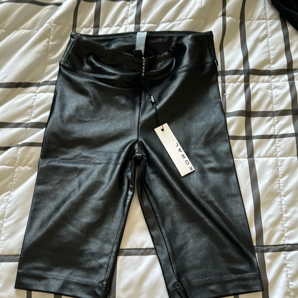 Brand new black biker shorts